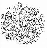 Embroidery Jacobean Crewel Designs Google Patterns Floral Hand Au sketch template