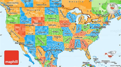 political map  united states maping resources