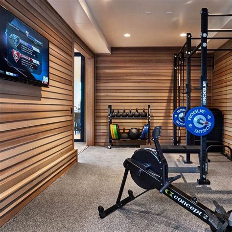 gym design ideas   home exercise room extra space storage