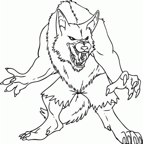 pics  cartoon zombie wolf coloring page wolf coloring home