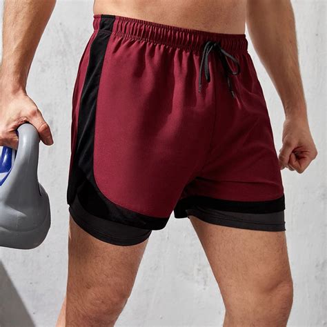 sport jogging training shorts men premium quality gyms running workout