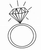Ring Wedding Rings Coloring Pages Pdf Printable Sketch Sheets sketch template