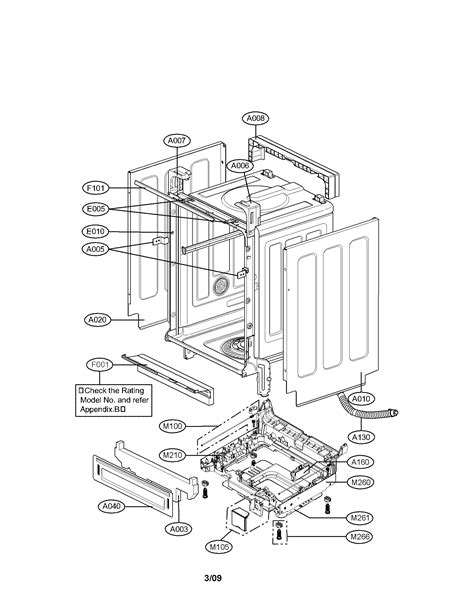 lg dishwasher parts model ldfst sears partsdirect