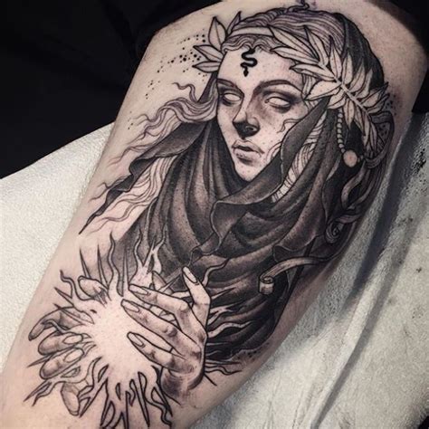 Persephone Goddess Tattoo Greek Goddess Tattoo Mythology Tattoos