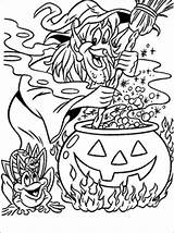 Halloween Kleurplaten Heks Kleurplaat Colorat Malvorlagen Mewarnai Planse Desene Animasi Animierte Bergerak Animaatjes Ausmalbild Handcraftguide Malvorlage Colorings Kleurplatenwereld Witches Animate sketch template