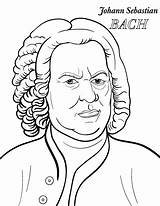 Bach Coloring Pages Sheet Johann Printable Music Colouring Strauss Coloringcafe Choose Board Pdf Template sketch template