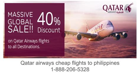 qatar airways cheap flights  philippines  doha  manila