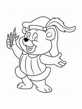 Coloring Pages Bears Gummy Gummi Printable sketch template