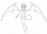 Coloring Vampire Pages Rosario Comments Coloringhome Resolution sketch template