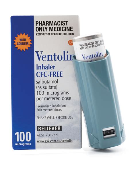 New Ventolin Inhalers With Dose Counter Reimbursed On The Pbs For