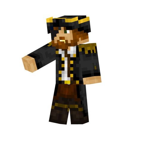 captain  pirates minecraft skin