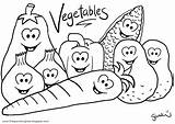 Coloring Vegetables Pages Healthy Health Printable Fruits Food Colouring Kids Eating Fitness Nutrition Lifestyle Vegetable Dental Salad Good Choices Body sketch template