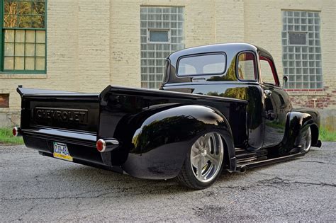 pulling    stops   formal   window chevy pickup hot rod network