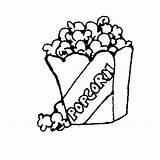 Popcorn Clipart Kernel Clip Outline Bucket Template Cliparts Movie Pop Drawing Corn Bowl Piece Single Library Microwave Wikiclipart Clipartpanda Cliparting sketch template