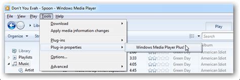 dodaj nowe funkcje  wmp za pomoca windows media player