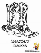 Coloring Cowboy Boots Pages Boot Western Drawing Printable Gif Kids Line Getdrawings America Popular Horse Boys Color Coloringhome Library Clipart sketch template