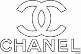 Chanel N5 Colouring Mijnwebwinkel sketch template
