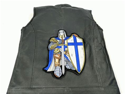 large  patches   vest  jackets