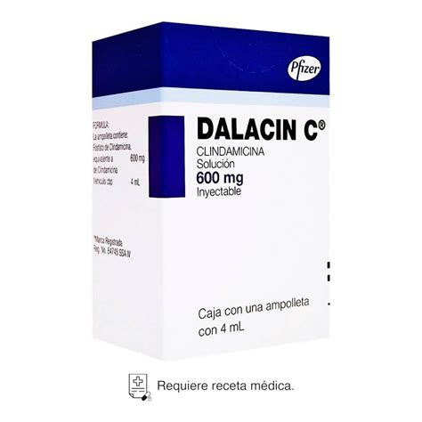 dalacin  clindamicina  mg solucion inyectable  ml walmart