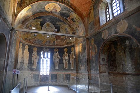 chora church  frescoes  istanbul pictures turkey  global geography
