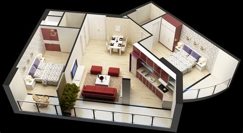 model detailed house interior   model