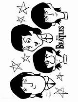 Beatles Goldschmidt Donated sketch template
