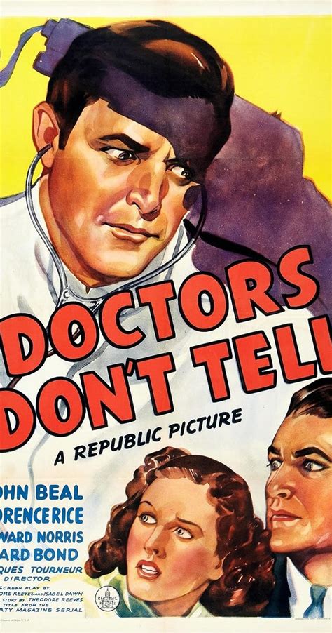 doctors don t tell 1941 technical specifications imdb