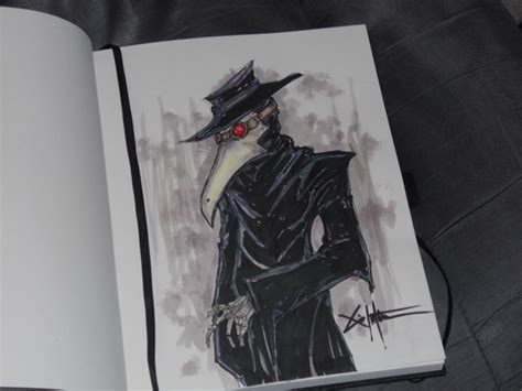 plague doctor commission by chrisozfulton on deviantart