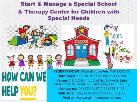 august  reach incorporated sped short courses philippines
