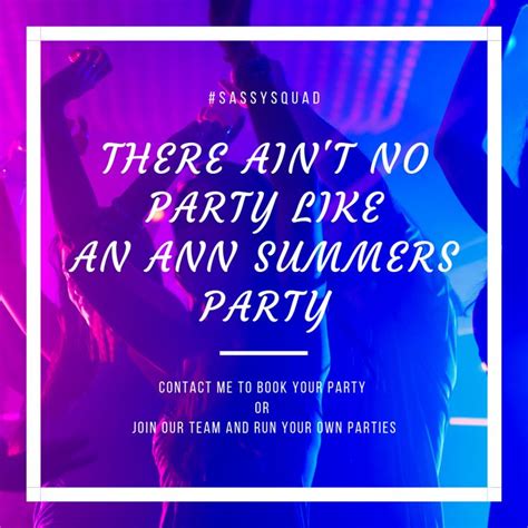Contact Me To Book Your Ann Summers Party Ann Summers Party Book A