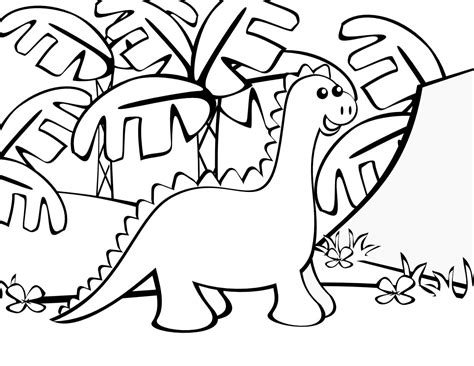 coloring pages dinosaurs large collection print