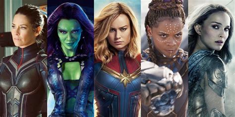 marvels female avengers cast     screen rant