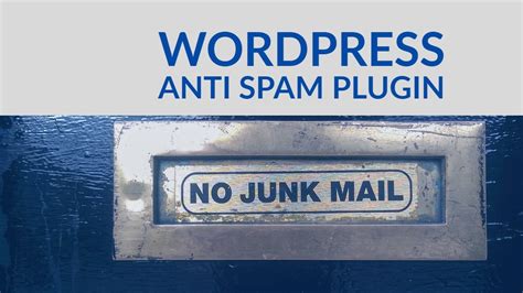 wordpress anti spam plugins  improve seo score