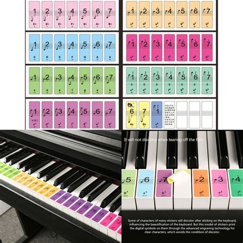 piano key labels printable
