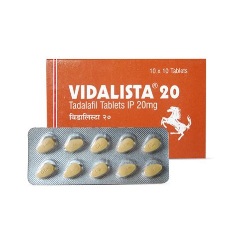 Buy Vidalista 20mg Tadalafil Tablet Online Safely Lowest Price
