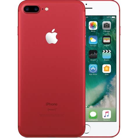 Смартфон Apple Iphone 7 Plus 256gb Product Red Special Edition
