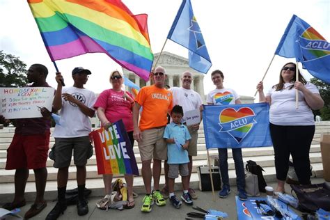 supreme court declares same sex marriage legal throughout u s orange