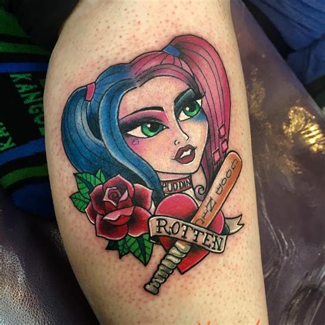 Harley Quinn Rotten Tattoo Font Best Tattoo Ideas