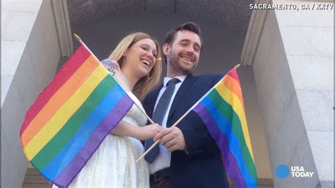 Straight Couple Weds After Same Sex Marriage Ruling