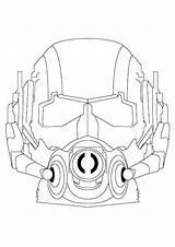 Mask Helmet Mewarnai Avengers Masks Ants Queen Xcolorings Scribblefun sketch template