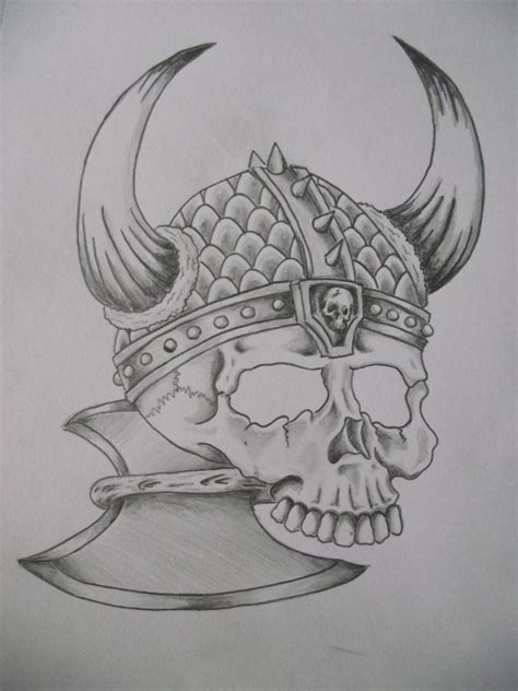 viking skull  cut throat jake  deviantart