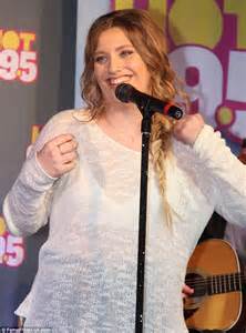 ella henderson works low key chic for us radio appearance daily mail online