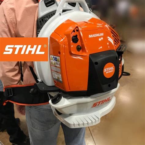 stihl br    magnum backpack blower sharpes lawn equipment service