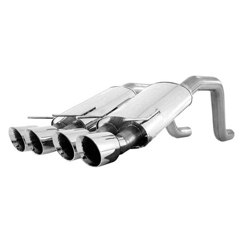 stainless works turbo chambered dual axle  exhaust system
