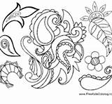 Surfnetkids Coloring Doodle Pattern sketch template