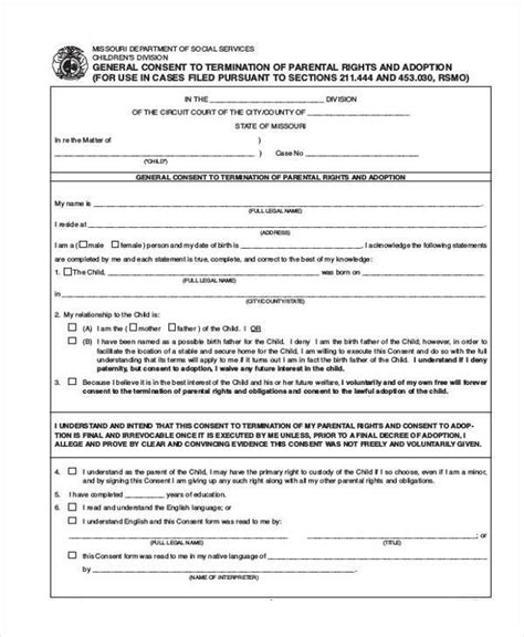 medical consent form  grandparents consent forms medical