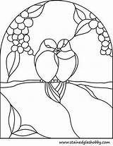 Vitrales Suncatcher Moldes Mosaico Vidrio Patrones Diseños Lovebirds Vitral Vidrieras Mosaicos Lineart Varie Pintado Webmail1m Fused Doves Lecture sketch template