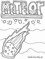 Meteor Neptune Getdrawings Getcolorings Classroomdoodles sketch template