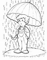Coloring Pages Rain Link Getdrawings Wolf sketch template