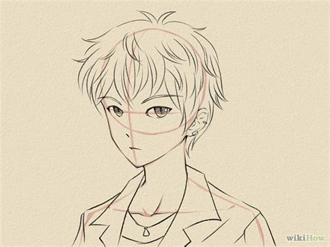 Draw A Manga Face Male Manga Anime And Drawings